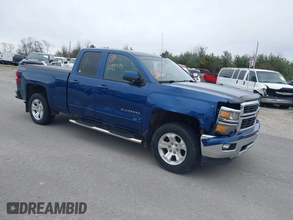 2015 Chevrolet Silverado 1500 LT with VIN 1GCVKREC3FZ424431, listed as a IAAI auction lot 41812094 with 227,739 mi miles. Bid and sale history available at carsss.com. Image 1.