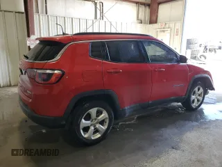 2018 Jeep Compass Latitude z VIN 3C4NJDBB8JT143193, wystawiony jako Copart lot #53061015 z przebiegiem 89 264 mil mil oraz Tytuł czysty. Historia ofert i sprzedaży dostępna na DreamBid. Obrazek 3.
