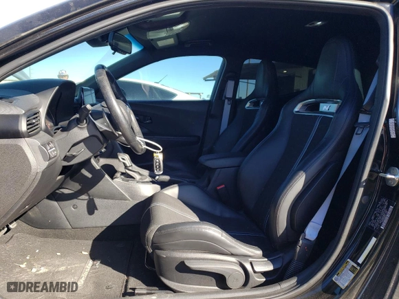 2021 Hyundai Veloster N with VIN KMHT36AH9MU010337, listed as a Copart auction lot 87407014 with 47,193 mi miles and Salvage Title. Bid and sale history available at carsss.com. Image 7.