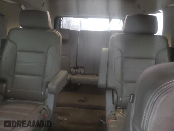 2015 GMC Yukon Denali with VIN 1GKS2CKJ3FR592707, listed as a Copart auction lot 47581575 with 121,326 mi miles and Salvage Title. Bid and sale history available at carsss.com. Image 10.