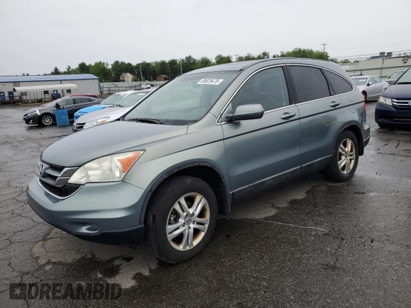 2010 Honda CR-V EX z VIN 5J6RE4H57AL801082, wystawiony jako Copart lot #58825475 z przebiegiem 136 226 mil mil oraz Czysty tytuł • Clean title. Historia ofert i sprzedaży dostępna na DreamBid. Obrazek 1.