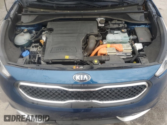 2019 Kia Niro EX with VIN KNDCC3LC8K5303822, listed as a Copart auction lot 50344715 with 25,574 mi miles and Salvage Title. Bid and sale history available at carsss.com. Image 12.