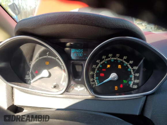 2014 Ford Fiesta SE with VIN 3FADP4EJXEM162444, listed as a Copart auction lot 54119975 with 216,730 mi miles and Salvage Title. Bid and sale history available at DreamBid. Image 9.