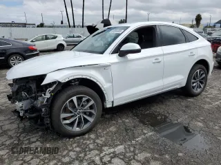 2022 Audi Q5 Sportback S line Premium с VIN WA14AAFY2N2048655, выставлен на аукционе Copart как лот 64684493 с пробегом 15 328 миль миль и . История ставок и продаж доступна на DreamBid. Изображение 1.