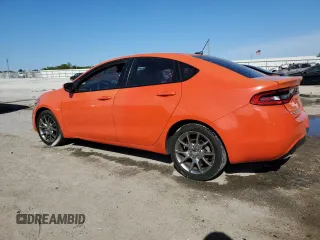 2015 Dodge Dart SXT with VIN 1C3CDFBBXFD237863, listed as a Copart auction lot 50541315 with 90,882 mi miles and Salvage Title. Bid and sale history available at carsss.com. Image 2.