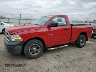 2010 Dodge 1500 ST with VIN 3D7JB1EK5AG180304, listed as a Copart auction lot 51411955 with 145,452 mi miles and Salvage Title. Bid and sale history available at carsss.com. Image 1.