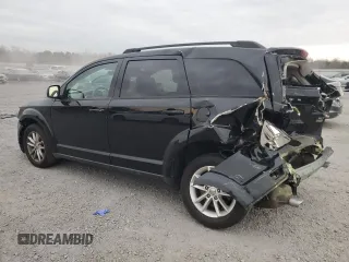 2017 Dodge Journey SXT with VIN 3C4PDCBG8HT533856, listed as a Copart auction lot 43001835 with 189,386 mi miles and Salvage Title. Bid and sale history available at carsss.com. Image 2.