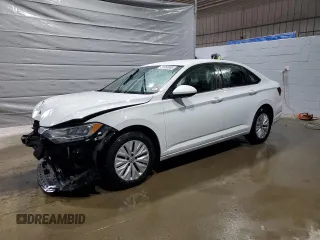 2020 Volkswagen Jetta S with VIN 3VWCB7BUXLM021209, listed as a Copart auction lot 51653085 with 74,504 mi miles and Salvage title. Bid and sale history available at DreamBid. Image 1.