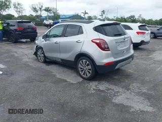 2018 Buick Encore Preferred with VIN KL4CJASB0JB717254, listed as a IAAI auction lot 41985178 with 123,948 mi miles. Bid and sale history available at carsss.com. Image 3.
