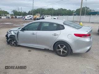 2018 Kia Optima LX with VIN 5XXGT4L35JG186427, listed as a IAAI auction lot 41988613 with 39,456 mi miles. Bid and sale history available at carsss.com. Image 14.
