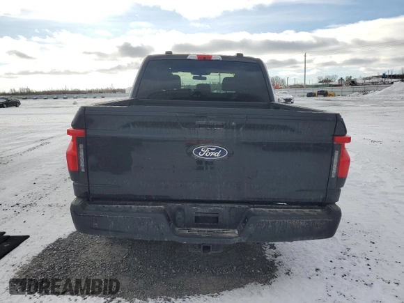 2024 Ford F-150 Lightning Flash with VIN 1FT6W3L76RWG12085, listed as a Copart auction lot 87181614 with 17,444 mi miles and Salvage title. Bid and sale history available at DreamBid. Image 6.