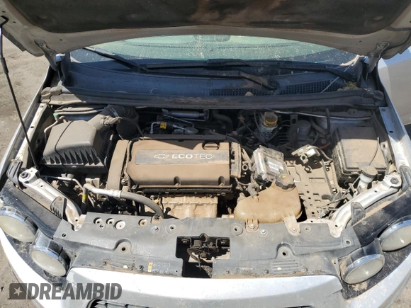 2014 Chevrolet Sonic LT with VIN 1G1JC5SH0E4148279, listed as a Copart auction lot 52308785 with 96,175 mi miles and Salvage Title. Bid and sale history available at DreamBid. Image 11.