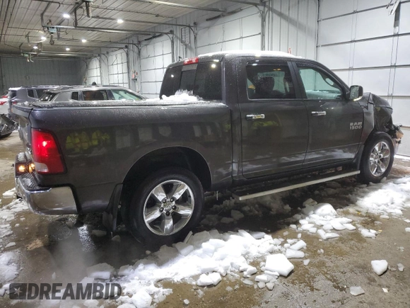 2018 Ram 1500 Big Horn with VIN 1C6RR7LG6JS124477, listed as a Copart auction lot 45650805 with 93,666 mi miles and Salvage Title. Bid and sale history available at carsss.com. Image 3.