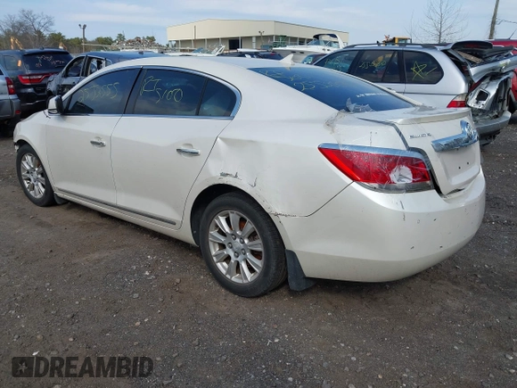 2012 Buick LaCrosse Premium 1 with VIN 1G4GD5ER4CF251656, listed as a IAAI auction lot 41770916 with Not provided miles and . Bid and sale history available at DreamBid. Image 3.