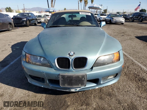 1997 BMW 3 Series 1.9L with VIN 4USCH7326VLB81104, listed as a Copart auction lot 85338034 with 174,200 mi miles and Salvage Title. Bid and sale history available at carsss.com. Image 5.