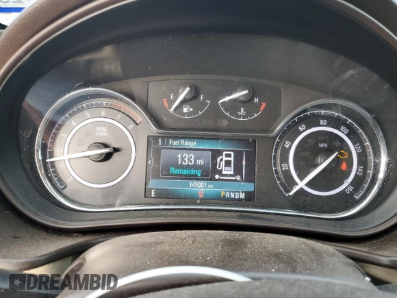 2016 Buick Regal with VIN 2G4GK5EX5G9116849, listed as a Copart auction lot 43437865 with 145,001 mi miles and Salvage Title. Bid and sale history available at carsss.com. Image 9.