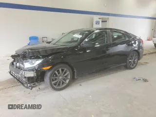 2019 Honda Civic EX-L z VIN 19XFC1F79KE201885, wystawiony jako Copart lot #56739825 z przebiegiem 68 944 mil mil oraz Szkoda całkowita • Salvage title. Historia ofert i sprzedaży dostępna na DreamBid. Obrazek 1.