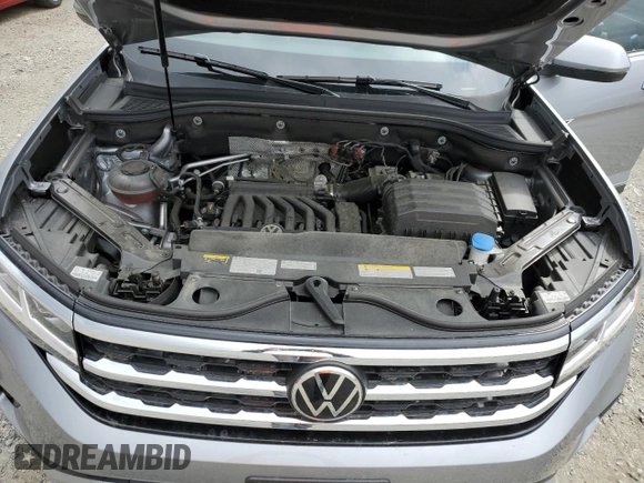 2022 Volkswagen Atlas SEL with VIN 1V2BE2CA3NC203446, listed as a Copart auction lot 70006024 with 28,356 mi miles and Salvage title. Bid and sale history available at DreamBid. Image 12.