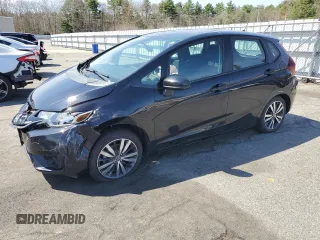2015 Honda Fit EX-L z VIN 3HGGK5H84FM740366, wystawiony jako Copart lot #54174385 z przebiegiem 45 362 mil mil oraz Szkoda całkowita • Salvage title. Historia ofert i sprzedaży dostępna na DreamBid. Obrazek 1.
