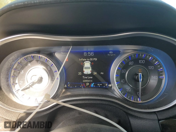 2016 Chrysler 300 with VIN 2C3CCAKG3GH334764, listed as a Copart auction lot 54614415 with 229,554 mi miles and Salvage Title. Bid and sale history available at carsss.com. Image 9.