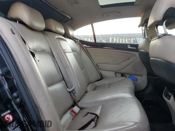 2014 Kia Cadenza Premium with VIN KNALN4D70E5120367, listed as a Copart auction lot 81324754 with 137,508 mi miles and Salvage Title. Bid and sale history available at carsss.com. Image 10.