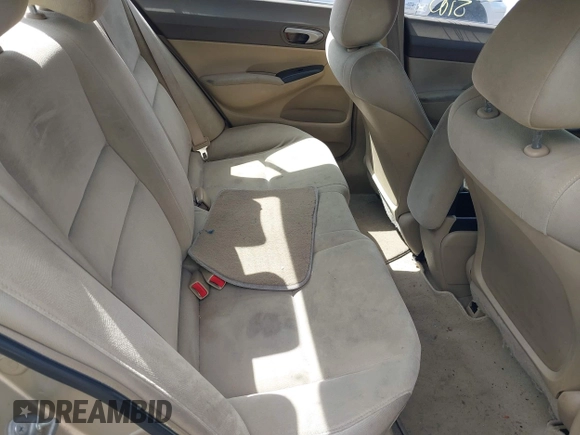 2008 Honda Civic LX with VIN 1HGFA16518L095857, listed as a IAAI auction lot 41981158 with Not Provided miles and . Bid and sale history available at DreamBid. Image 8.