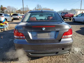 2008 BMW 1 Series 135i with VIN WBAUC73598VF24755, listed as a Copart auction lot 81697724 with 138,063 mi miles and Salvage Title. Bid and sale history available at carsss.com. Image 6.