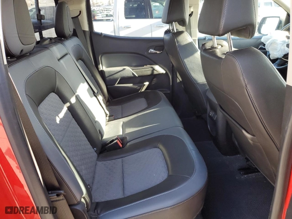 2019 Chevrolet Colorado 4WD Z71 with VIN 1GCGTDEN5K1239977, listed as a Copart auction lot 87860595 with 131,101 mi miles and Salvage Title. Bid and sale history available at carsss.com. Image 10.