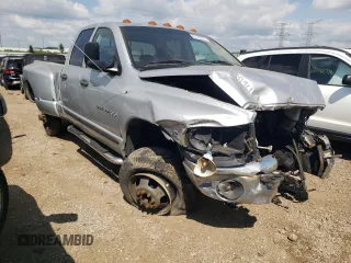 2005 Dodge 3500 SLT with VIN 3D7MS48C95G731004, listed as a Copart auction lot 67280654 with Not Provided miles and Clean Title. Bid and sale history available at carsss.com. Image 4.