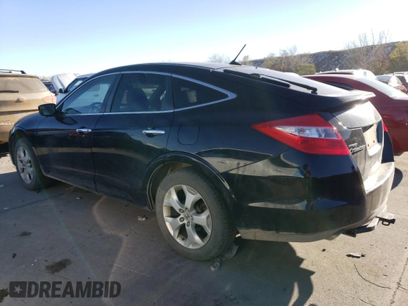 2010 Honda Accord Crosstour EX-L with VIN 5J6TF2H51AL012434, listed as a Copart auction lot 80922774 with 160,645 mi miles and Clean Title. Bid and sale history available at carsss.com. Image 2.