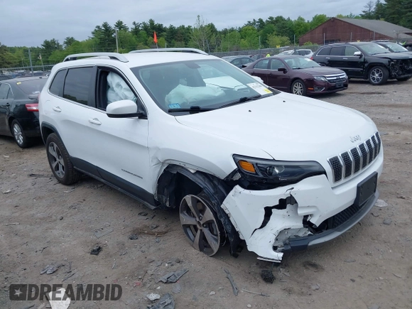 2019 Jeep Cherokee Limited z VIN 1C4PJMDN1KD251257, wystawiony jako IAAI lot #42315288 z przebiegiem 82 810 mil mil oraz . Historia ofert i sprzedaży dostępna na DreamBid. Obrazek 1.