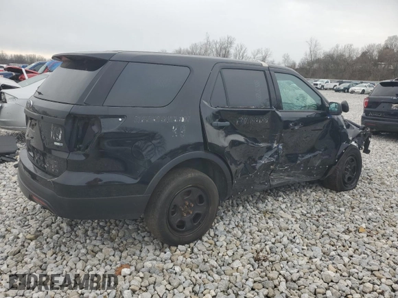 2017 Ford Police Interceptor Utility z VIN 1FM5K8AR6HGE01207, wystawiony jako Copart lot #84407984 z przebiegiem Nie podano mil oraz Czysty tytuł • Clean title. Historia ofert i sprzedaży dostępna na DreamBid. Obrazek 3.