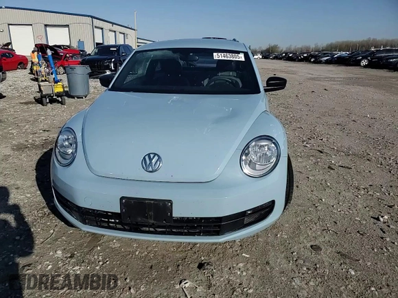 2015 Volkswagen Beetle Fleet Edition with VIN 3VWF17AT8FM607274, listed as a Copart auction lot 51463805 with 78,448 mi miles and Salvage Title. Bid and sale history available at DreamBid. Image 10.