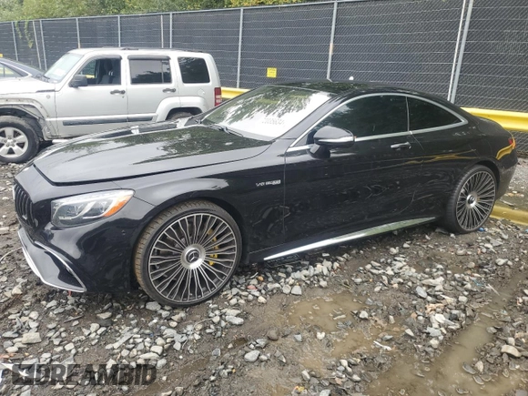 2018 Mercedes-Benz S 63 AMG with VIN WDDXJ8JB6JA032463, listed as a Copart auction lot 72035634 with Not Provided miles and Salvage Title. Bid and sale history available at DreamBid. Image 1.