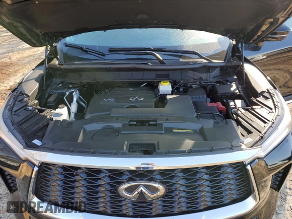 2024 Infiniti QX60 Autograph with VIN 5N1DL1HU6RC344915, listed as a Copart auction lot 48544125 with 7,927 mi miles and Salvage title. Bid and sale history available at DreamBid. Image 13.