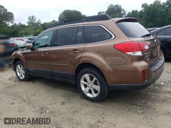 2013 Subaru Outback Limited with VIN 4S4BRBKC5D3252005, listed as a Copart auction lot 64206455 with 110,680 mi miles and Salvage title. Bid and sale history available at DreamBid. Image 2.
