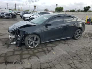 2015 Dodge Dart GT with VIN 1C3CDFEB4FD123661, listed as a Copart auction lot 51267505 with 100,535 mi miles and Salvage Title. Bid and sale history available at carsss.com. Image 1.