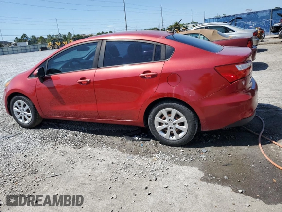 2017 Kia Rio LX with VIN KNADM4A35H6006856, listed as a Copart auction lot 53084585 with 72,011 mi miles and Salvage Title. Bid and sale history available at carsss.com. Image 2.
