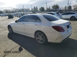2015 Mercedes-Benz C 300 Luxury with VIN 55SWF4KBXFU010770, listed as a Copart auction lot 49498305 with 118,345 mi miles and Salvage Title. Bid and sale history available at carsss.com. Image 2.