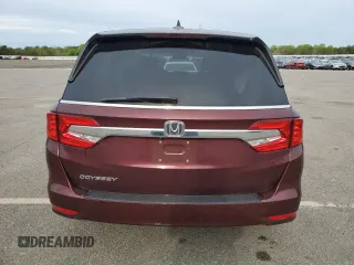2019 Honda Odyssey EX-L z VIN 5FNRL6H72KB044895, wystawiony jako Copart lot #56573285 z przebiegiem 54 548 mil mil oraz Szkoda całkowita • Salvage title. Historia ofert i sprzedaży dostępna na DreamBid. Obrazek 6.