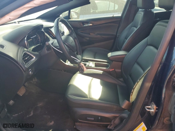 2019 Chevrolet Cruze Premier with VIN 1G1BF5SM4K7130158, listed as a Copart auction lot 75222854 with 87,916 mi miles and Salvage Title. Bid and sale history available at carsss.com. Image 7.