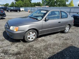 2001 Hyundai Accent GL with VIN KMHCG35C91U131429, listed as a Copart auction lot 65850374 with 46,282 mi miles and Clean Title. Bid and sale history available at carsss.com. Image 1.