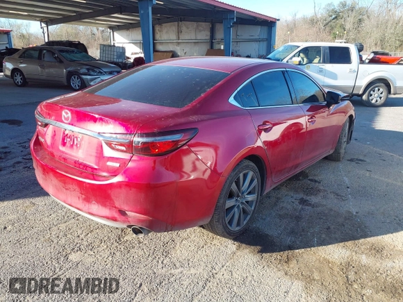 2018 Mazda Mazda6 Touring with VIN JM1GL1VM9J1317729, listed as a IAAI auction lot 41607338 with 140,832 mi miles. Bid and sale history available at carsss.com. Image 4.