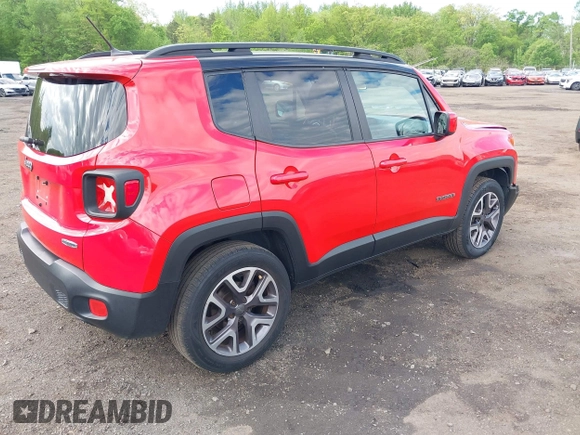 2015 Jeep Renegade Latitude z VIN ZACCJBBT1FPB33219, wystawiony jako IAAI lot #42219442 z przebiegiem 171 868 mil mil oraz . Historia ofert i sprzedaży dostępna na DreamBid. Obrazek 4.
