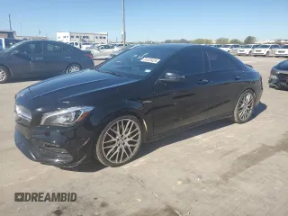 2018 Mercedes-Benz CLA with VIN WDDSJ5CB2JN534594, listed as a Copart auction lot 81325424 with 81,054 mi miles and Salvage Title. Bid and sale history available at carsss.com. Image 1.