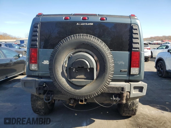 2005 Hummer H2 SUV with VIN 5GRGN23U35H109330, listed as a Copart auction lot 78648034 with 180,133 mi miles and Clean Title. Bid and sale history available at carsss.com. Image 6.