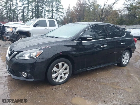 2017 Nissan Sentra SV with VIN 3N1AB7AP1HY281426, listed as a IAAI auction lot 41000477 with 129,720 mi miles. Bid and sale history available at carsss.com. Image 2.