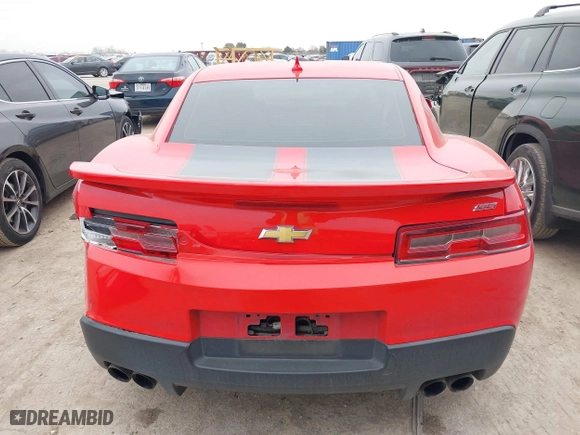 2015 Chevrolet Camaro SS with VIN 2G1FJ1EW6F9297521, listed as a IAAI auction lot 41321710 with 27,830 mi miles. Bid and sale history available at carsss.com. Image 16.