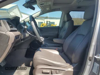 2022 Honda Odyssey EX-L with VIN 5FNRL6H73NB067462, listed as a Copart auction lot 53811365 with 44,182 mi miles and Salvage Title. Bid and sale history available at DreamBid. Image 7.