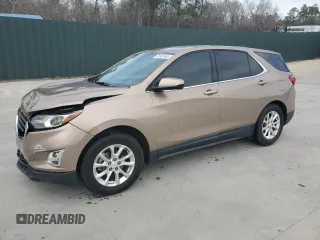 2018 Chevrolet Equinox LT with VIN 2GNAXJEV3J6167883, listed as a Copart auction lot 45957045 with 64,015 mi miles and Salvage Title. Bid and sale history available at carsss.com. Image 1.